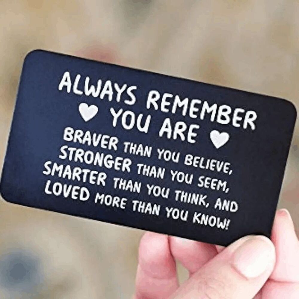 Inspirational Wallet Card